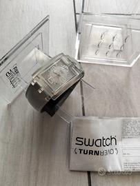 Swatch Turn Over Vintage – Doppio quadrante, nuovo