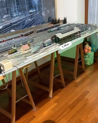 Plastico Ferroviario completo in scala H0 (1:87)