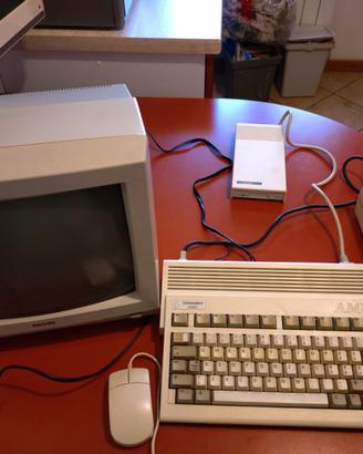 Amiga 600 + Monitor Philips