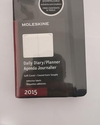 Moleskine 2015 agenda mini 