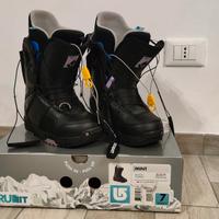 Stivali scarponi per tavola snowboard della BURTON