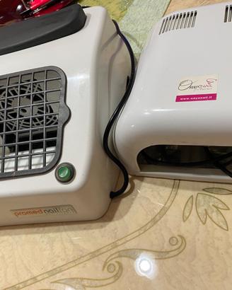 Lampada per unghie e accessori extension ciglia