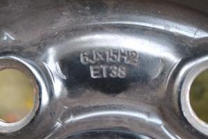 4 cerchi in ferro da 15