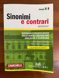 Dizionario Sinonimi e Contrari, Zanichelli