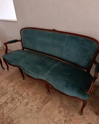 divano e due poltrone  Luigi XV