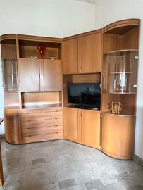 Arredamento soggiorno COMPLETO e MODULARE in legno