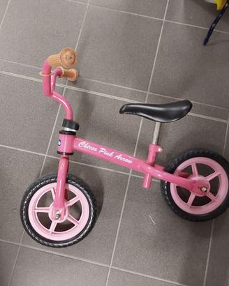 Bici della Chicco senza pedali e Balance Bike