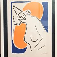 Litografia firmata Sante Monachesi