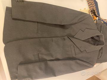 Abito elegante da uomo grigio scuro Made in Italy