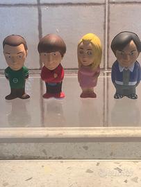 Set 4 pupazzi  della serie “ The Big Bang Theory “