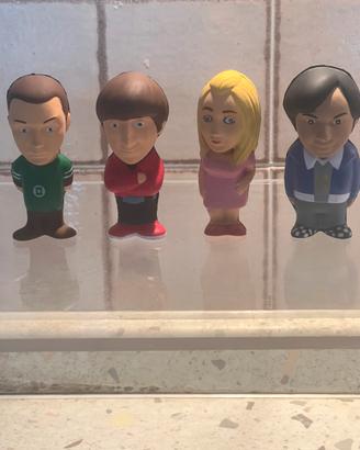 Set 4 pupazzi  della serie “ The Big Bang Theory “