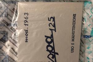 Libretto uso e manutenzione vespa 125
