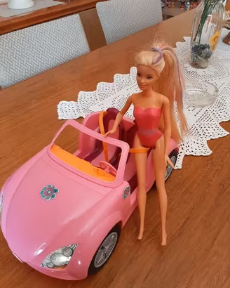 Barbie Mattel auto Cabriolet