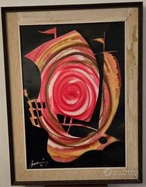 Opera Astratta Moderna Firmata ‘Laguerre’