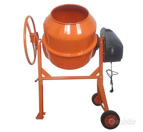 BETONIERA 220 V CON RUOTE 110 LITRI