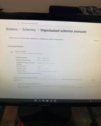 Monitor Samsung 24” Full HD LED Nero