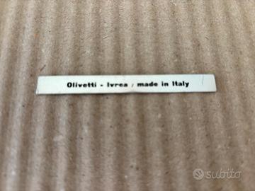 Olivetti Lettera 22 serigrafia