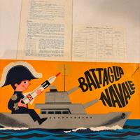 Gioco da tavola vintage Battaglia navale anni 70