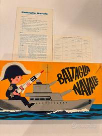 Gioco da tavola vintage Battaglia navale anni 70