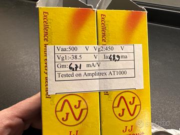 Quartetto di valvole JJ E34L