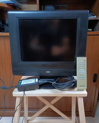 TV LCD  United 14' con telecomando