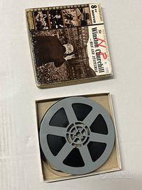 Castle Films No. 198, B & W 8 MM Film Churchill