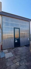 PORTONE SCORREVOLE  CON PORTA PEDONALE 