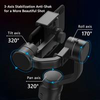 Stabilizzatore gimbal portatile per smartphone