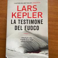 Libro di Lars Kepler, “La testimone del fuoco”