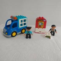 macchina polizia lego duplo