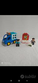 macchina polizia lego duplo