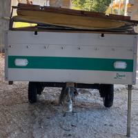 carrello per auto completo per campeggio