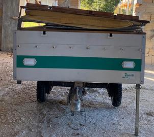 carrello per auto completo per campeggio