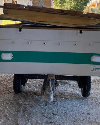 carrello per auto completo per campeggio