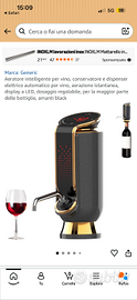 Aeratore per vino