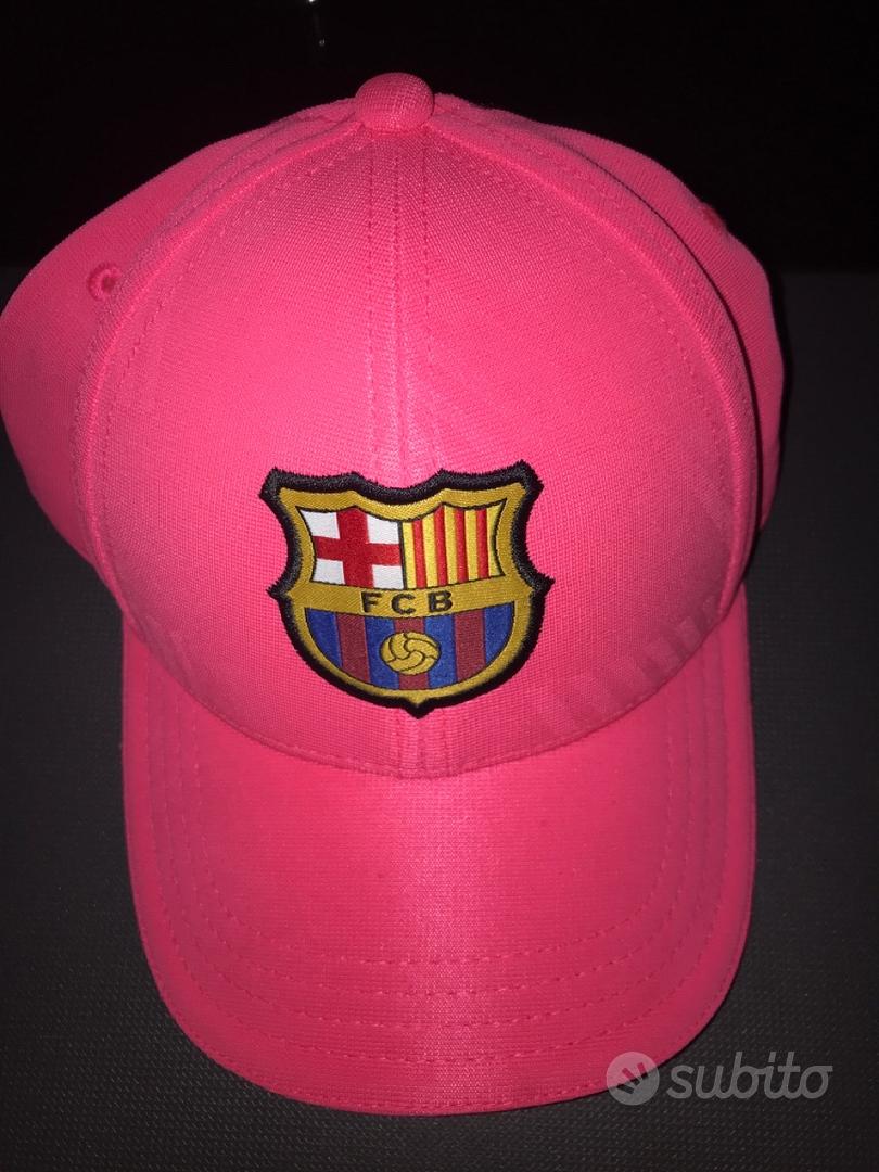 Barca Cappello Fluo Barcellona Cappellino Barcellona Rosa Fluo