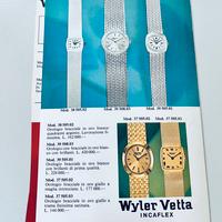 Catalogo Orologi Wyler Vetta del 1969 13x18cm