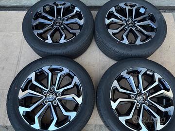 Ruote complete per Toyota yaris cross da 17 pollic