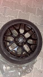 Cerchio Smart originale nero + Pneumatico Michelin