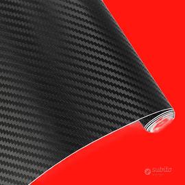 Wrapping Pellicola 200 cm x50cm 3D Fibra di carbon