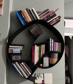 Libreria Bookworm mensola Kartell 7 ripiani