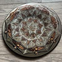 piatto decorativo in rame