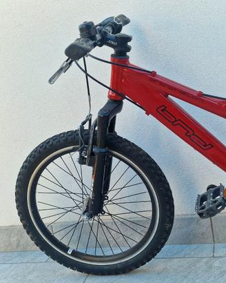 Bici MTB bambino 20" alluminio - 7 velocità