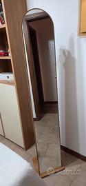 specchio con agganci posteriori