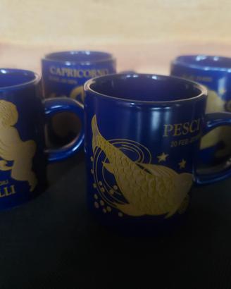 Zodiac Sign Tazza caffè ceramica vintage