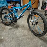 bicicletta 24 pollici ben tenuta 