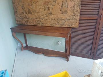 antica consolle vittoriana 