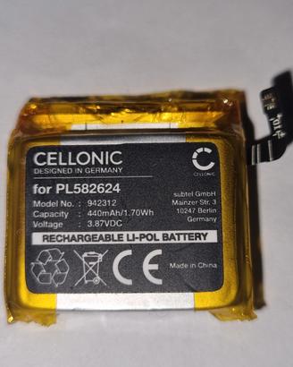 Batteria PL582624 Amazfit GTR3, Pro, A2039, A2040