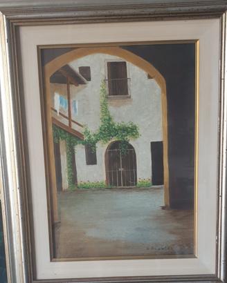 QUADRO PITTORE GUIDO RUGGERI 