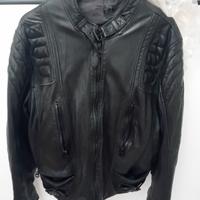 giacca in pelle 